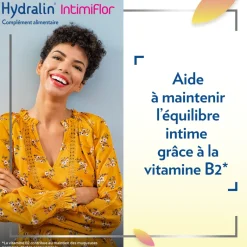 Hydralin IntimiFlor confort intime - pot de 30 gélules