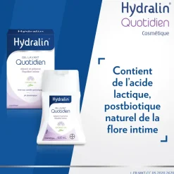 Hydralin Quotidien gel lavant équilibre intime