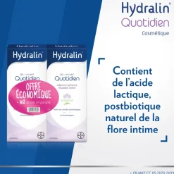 Hydralin Quotidien gel lavant équilibre intime