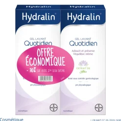 Hydralin Quotidien gel lavant équilibre intime