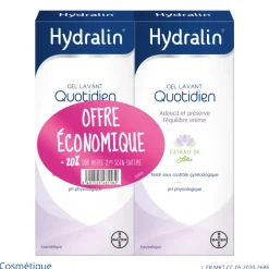 Hydralin Quotidien gel lavant équilibre intime