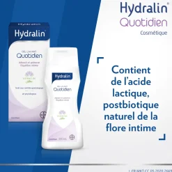 Hydralin Quotidien gel lavant équilibre intime