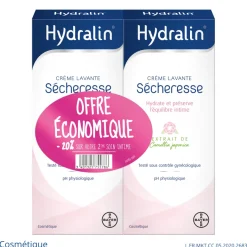 Hydralin Sécheresse Crème Lavante Hydratante 200 ml
