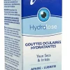 Hydralose gouttes oculaires hydratantes yeux secs et irrités Innoxa - flacon de 10ml