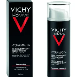 Hydra mag C+ soin hydratant anti-fatigue visage et yeux Vichy homme - flacon de 50 ml