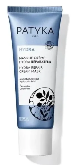 Hydra masque crème hydra réparateur bio Hydra Patyka - tube de 50ml