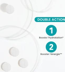 Hydra'max solution d'hydratation arôme menthe citron Santarome - 20 pastilles effervescentess effervescentes