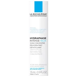 Hydraphase intense yeux réhydratant intensif anti-poches La Roche-Posay - tube de 15 ml