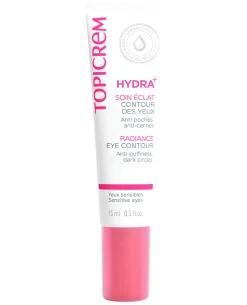 Hydra+ soin éclat contour des yeux Topicrem - tube de 15 ml