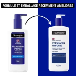 Hydratation Profonde Lait corps hydratant Neutrogena - flacon-pompe de 400 ml