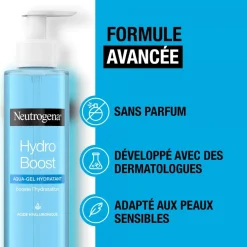 Hydro Boost Aqua-gel hydratant Neutrogena - flacon-pompe de 200ml