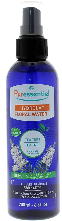 Hydrolat eau florale tea tree bio Puressentiel - spray de 200 ml