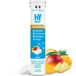 Hydrop Collagène 1g tropical Granions - tube de 18 comprimés effervescents