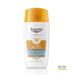 Hydro Protect Fluide ultra-léger teinté SPF 50+ Eucerin - flacon de 50ml