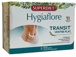 Hygiaflore transit ventre plat Super Diet – 100 gélules