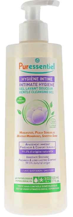 Hygiène Intime Gel lavant douceur Puressentiel - flacon de 500ml