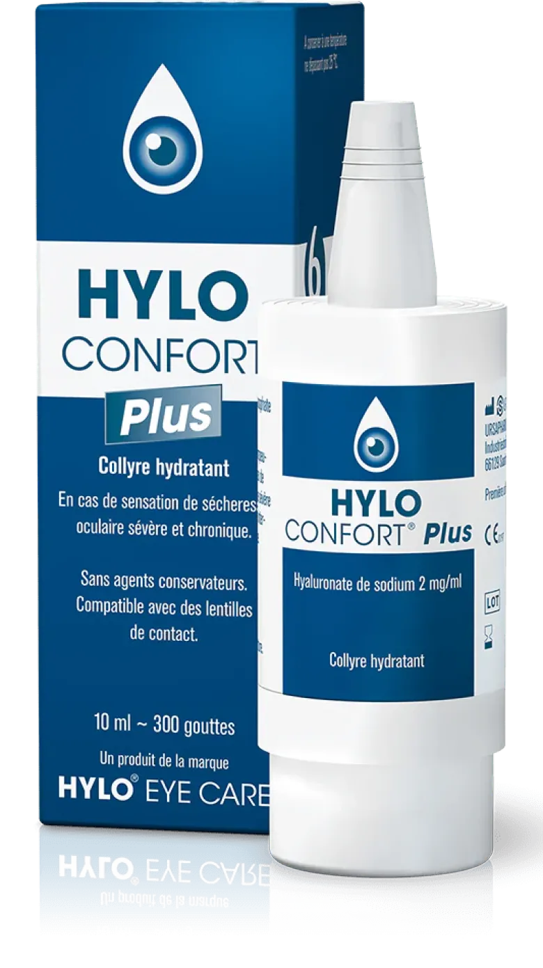 Hylo Confort Plus collyre hydratant – 10 ml