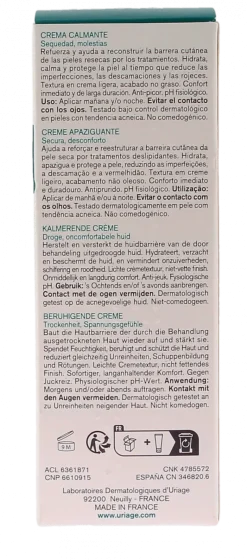 Hyséac Hydra crème apaisante Uriage - tube de 40ml
