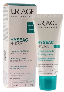 Hyséac Hydra crème apaisante Uriage - tube de 40ml