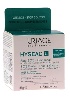 Hyséac Pâte SOS soin local Uriage - pot de 15g