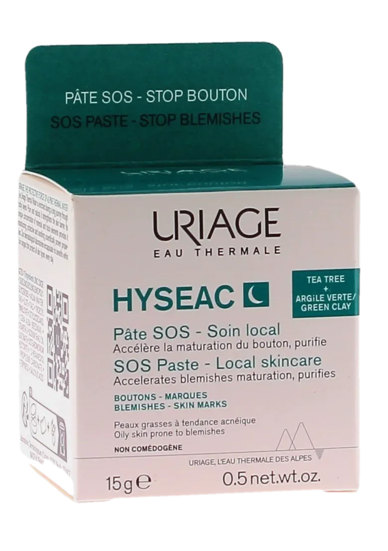 Hyséac Pâte SOS soin local Uriage - pot de 15g