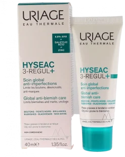 Hyséac 3-Regul+ Soin global anti-imperfections Uriage - tube de 40ml