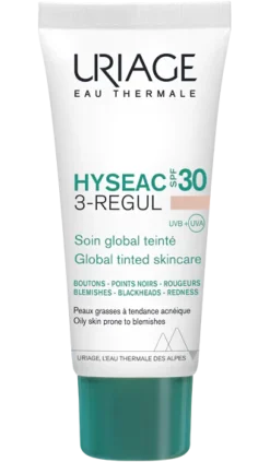 Hyséac 3-Regul Soin global teinté SPF30 Uriage - tube de 40ml
