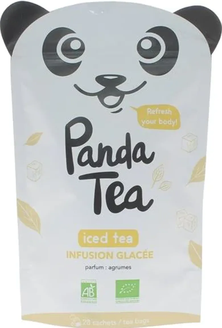 Iced tea détox agrumes Panda Tea - 28 sachets