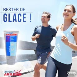 Ice Gel effet glaçon Akileïne Sports - tube de 75 ml