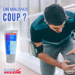 Ice Gel effet glaçon Akileïne Sports - tube de 75 ml