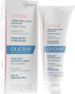 Ictyane crème émolliente nutritive visage et corps Ducray