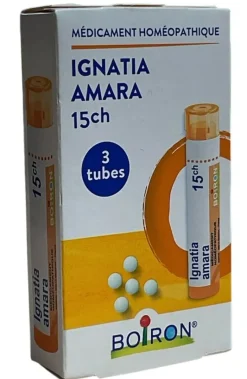 Ignatia amara 15CH Boiron – 3 tubes de 4 g