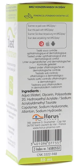 Ilast Hydraclean Gel nettoyant paupières - flacon de 50ml