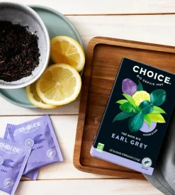 Infusion aux plantes bio earl grey Choice - boite de 17 sachets