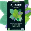 Infusion aux plantes bio menthe sauvage Panda Tea - boite de 17 sachets