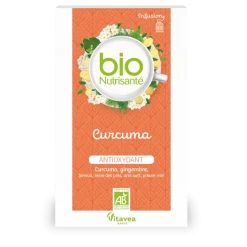 Infusion curcuma antioxydant Nutrisanté - boite de 20 sachets