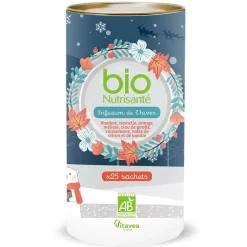 Infusion de l'hiver bio Nutrisanté - boite de 25 sachets
