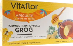Infusion GROG Vitaflor - Boite de 18 sachets
