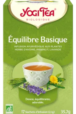 Infusion Équilibre Basique Yogi Tea – 17 sachets