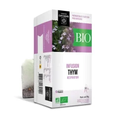 Infusion Thym bio Respiration Dayang - boîte de 20 sachets