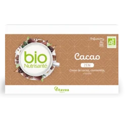 Infusion zen cacao bio Vitavea - boite de 20 sachets