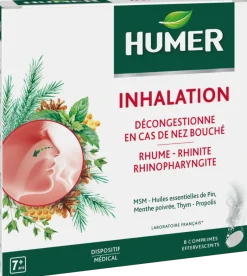 Inhalation Humer - boîte de 8 comprimés effervescents
