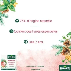 Inhalation Humer - boîte de 8 comprimés effervescents