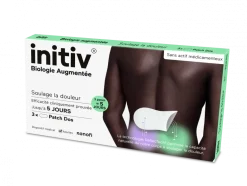 Initiv Patch dos anti-douleur Sanofi - boîte de 3 patchs
