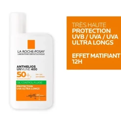 Innovation Anthelios fluide oil control UVMune 400 La Roche-Posay - flacon de 50ml