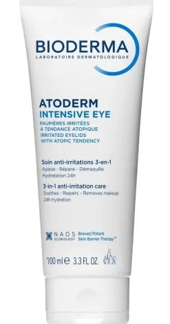 Intensive eye soin anti-irritations 3-en-1 Atoderm Bioderma - tube 100 ml
