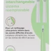 Interdental Pro Système interchangeable souple Kit de démarrage Fluocaril - boîte de 1 manche durable + 2 têtes remplaçables