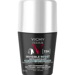 Invisible Resist Déodorant homme dermo détranspirant Vichy