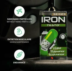 Iron testo series Eric Favre - boite de 90 capsules