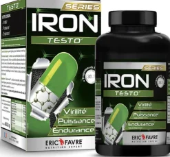 Iron testo series Eric Favre - boite de 90 capsules